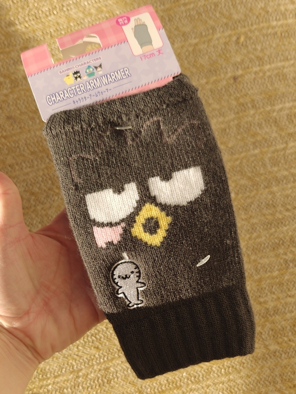 Sanrio Badtz-Maru Arm Warmer Mittens
